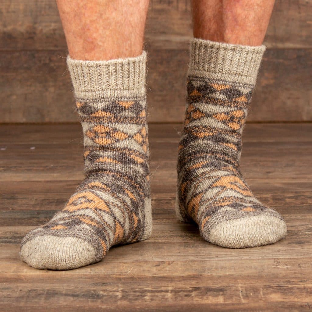 Socken aus Wolle - Mayorov